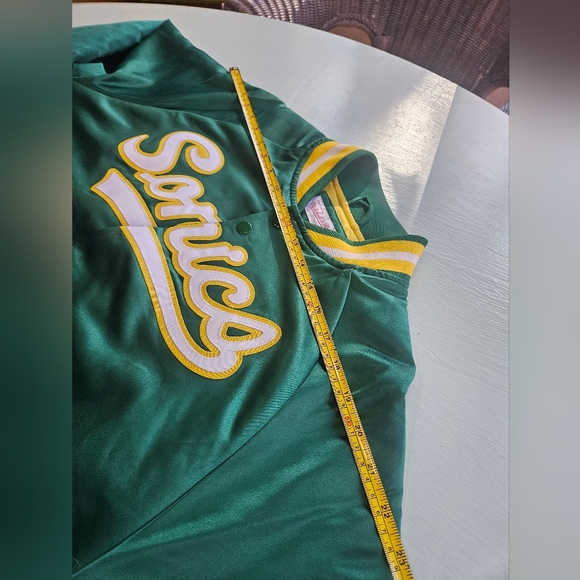 🔥M&N Seattle Supersonics satin jacket sz M - Picture 11 of 11